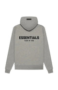 Sweat à capuche Essentials Fear of God — Gris foncer / dark oatmeal