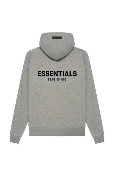 Sweat à capuche Essentials Fear of God — Gris foncer / dark oatmeal