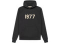 Sweat à capuche Essentials Fear of God 1977 — Noir
